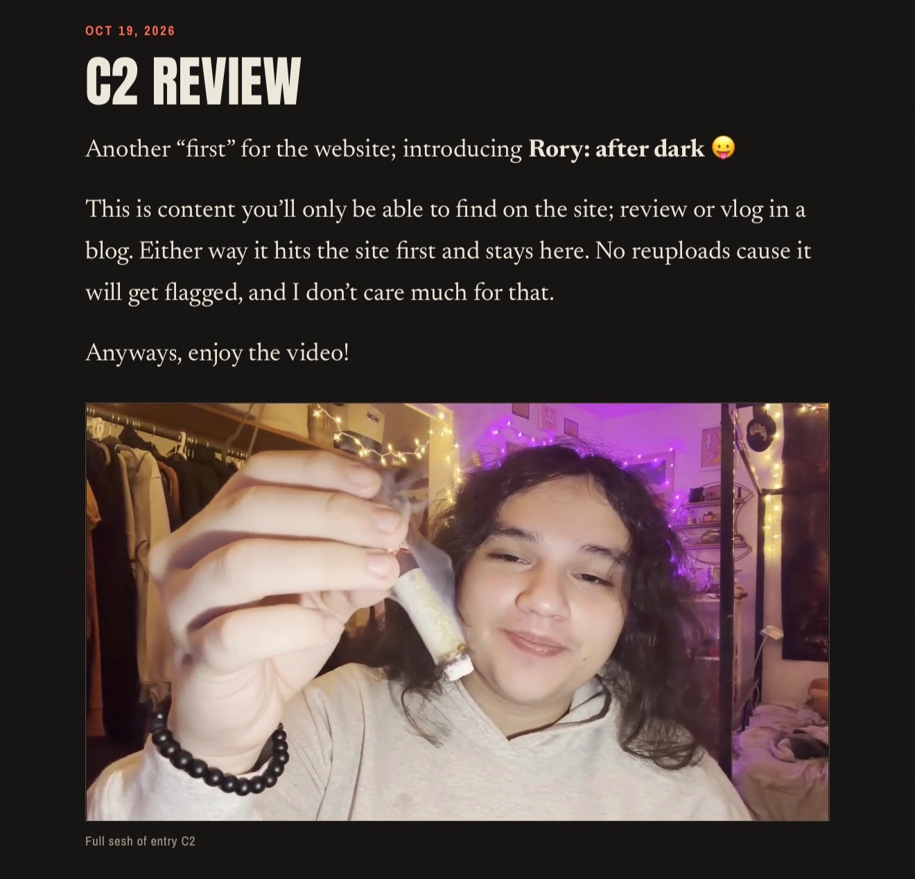 C2 by Unknown video review on site